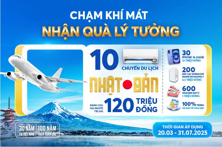 Chạm Khí Mát – Nhận Quà Lý Tưởng