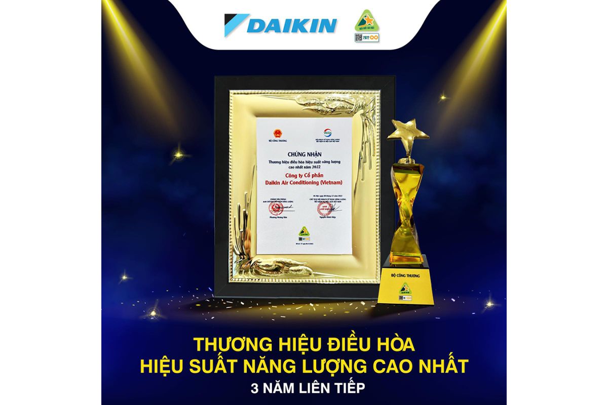 DAIKIN VIETNAM – Dẫn đầu giải pháp sử dụng năng lượng tiết kiệm và hiệu quả