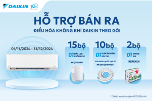 Chương Trình “Hỗ Trợ Bán Ra Điều Hòa Không Khí Theo Gói”