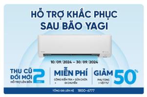 Chương Trình Hỗ Trợ Khách Hàng Sau Bão Yagi